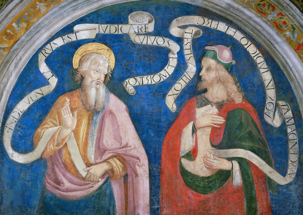 Detail of Philip the Apostle and the Prophet Malachi, 1492-1495 by Anonymous