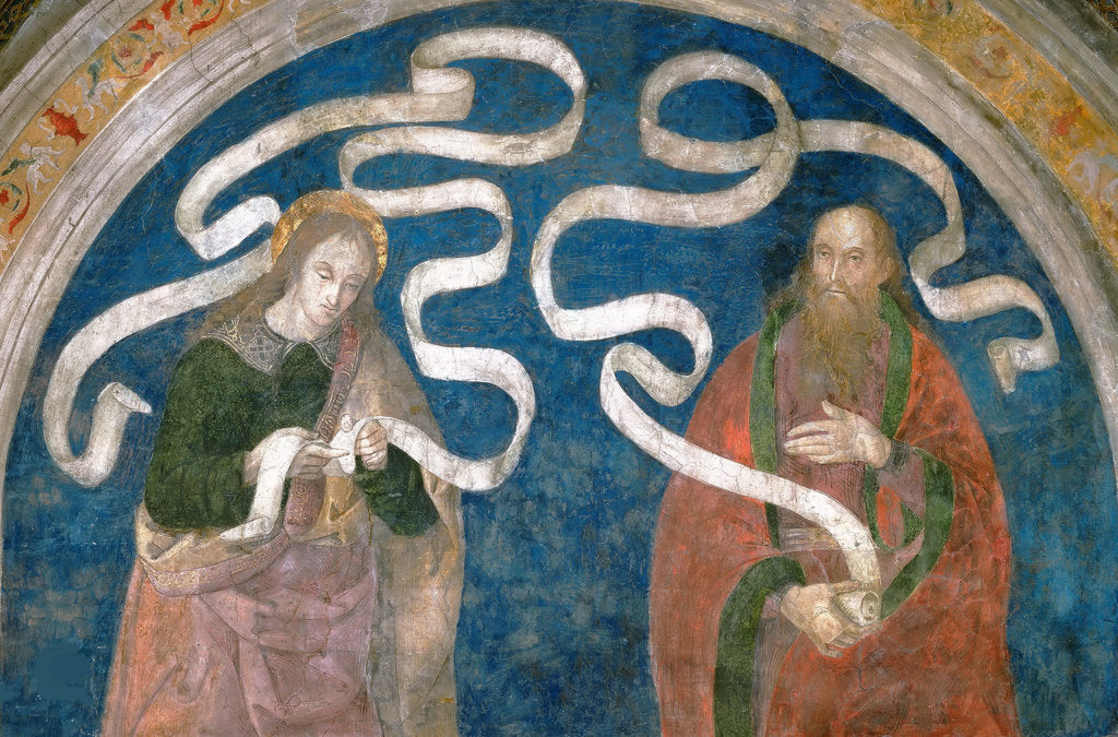 Detail of Simon the Apostle and the Prophet Malachi, 1492-1495 by Anonymous