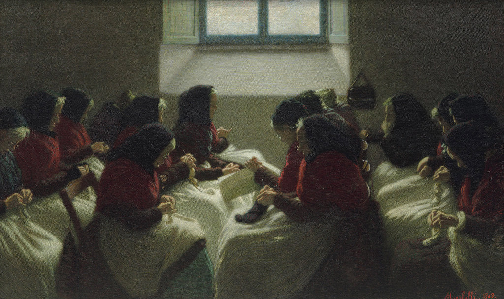 Detail of Vecchie Calzette, 1903 by Anonymous