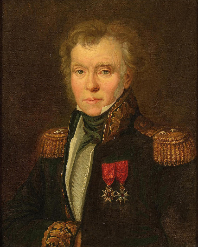 Detail of General Baron Ythier Sylvain Pryvé, ca 1820 by Anonymous