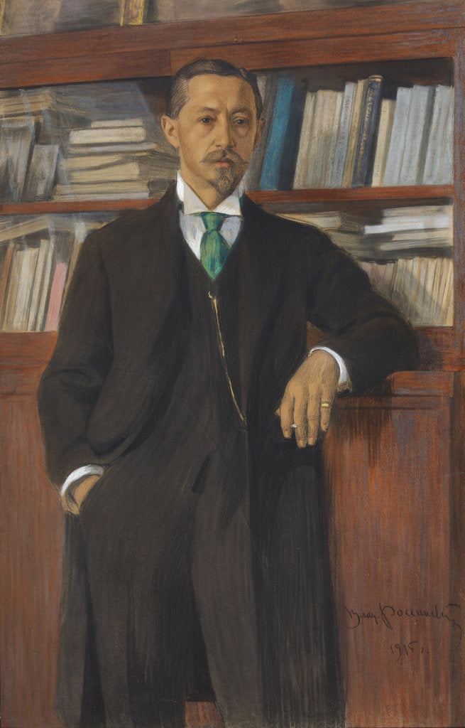 Detail of Portrait of the author Ivan Alekseyevich Bunin, 1915 by Anonymous