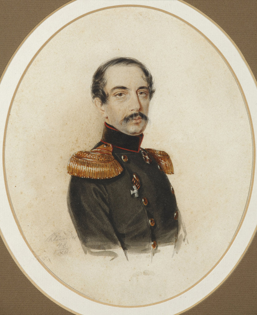 Detail of Prince Rodion Nikolayevich Cantacuzino, 1848 by Anonymous