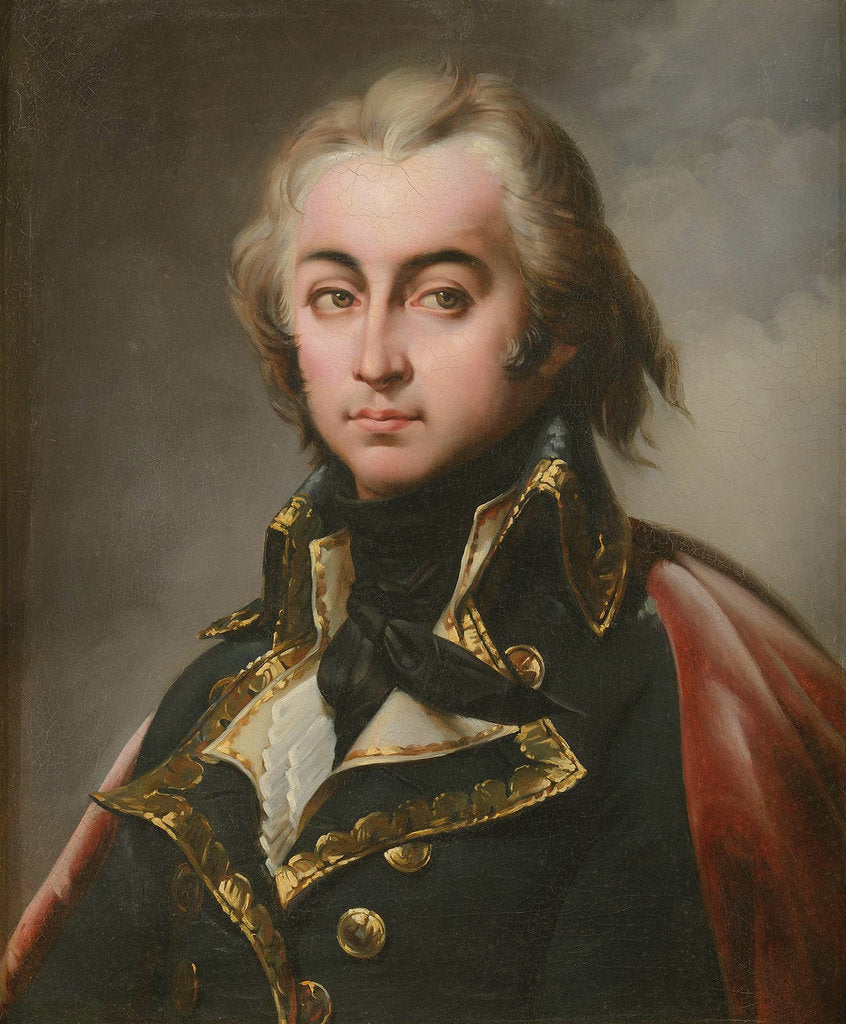 Detail of Jean-Baptiste Cyrus de Timbrune de Thiembronne, Comte de Valence by Anonymous