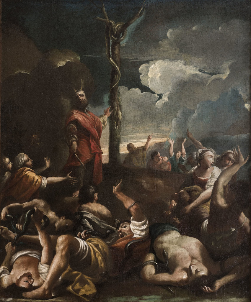 Detail of The Brazen Serpent by Anonymous