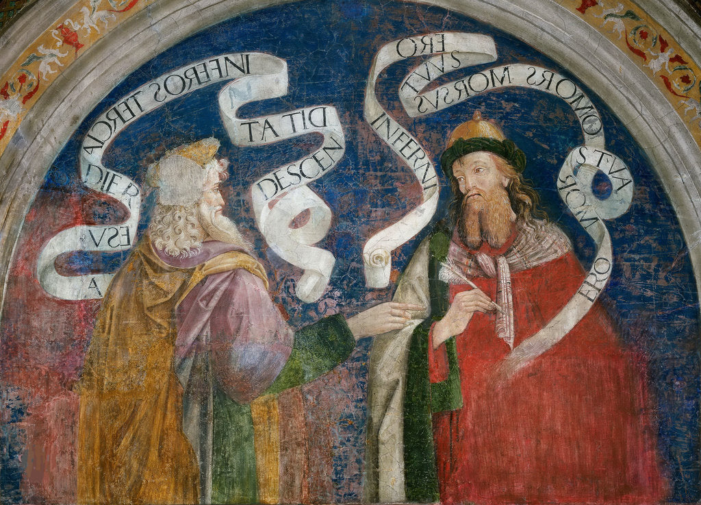 Detail of Matthew the Apostle and the Prophet Hosea, 1492-1495 by Anonymous