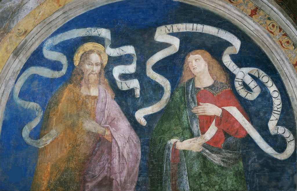 Detail of Andrew the Apostle and the Prophet Isaiah, 1492-1495 by Anonymous