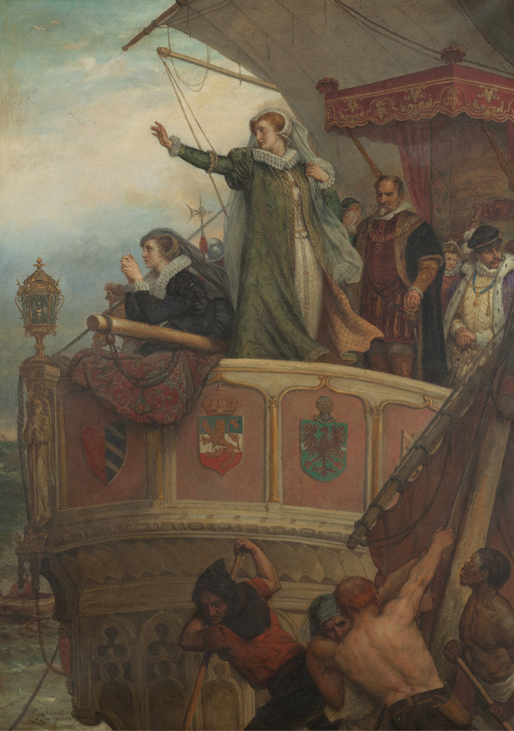 Detail of Farewell dear France, August 15, 1561, 1923 by Anonymous