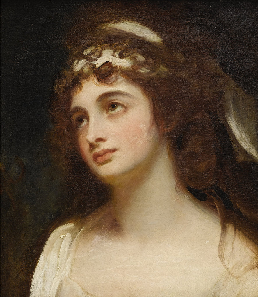 Detail of Emma, Lady Hamilton by Anonymous