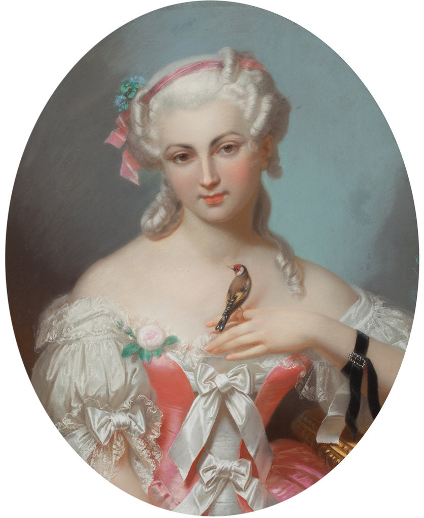 Detail of Anne Henriette of France by Anonymous