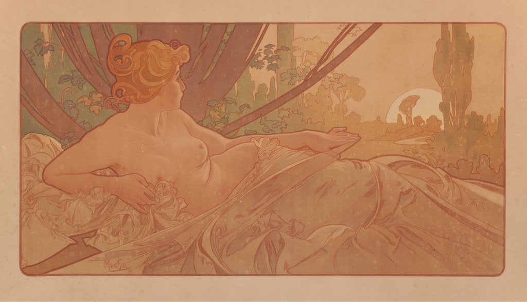 Detail of Dawn, 1899 by Anonymous