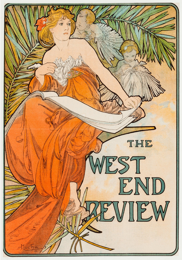 Detail of West End Review, ca 1897 by Anonymous