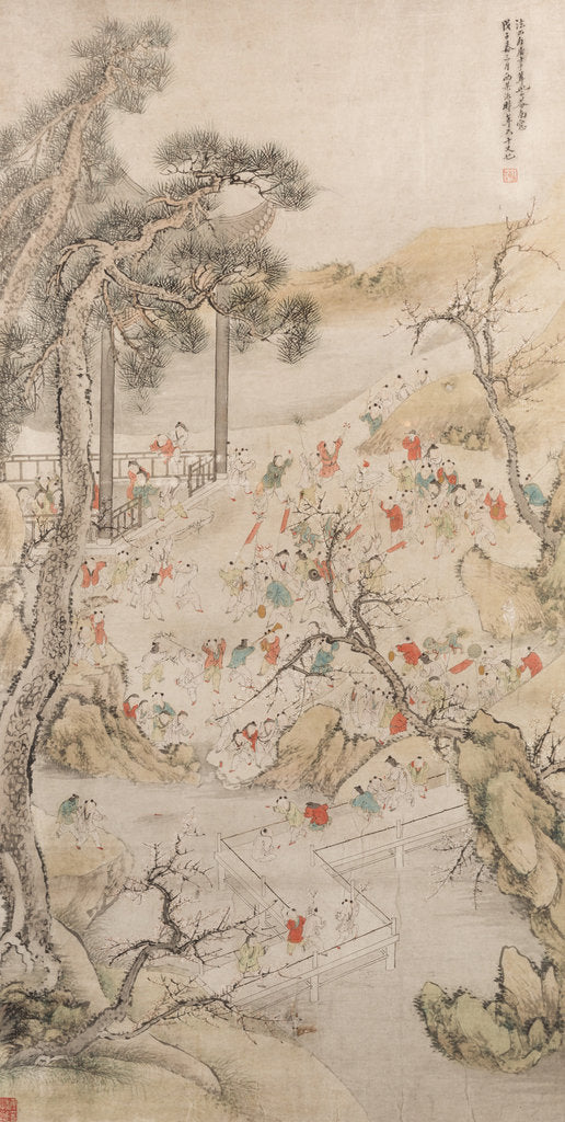 Detail of One Hundred Boys by Anonymous