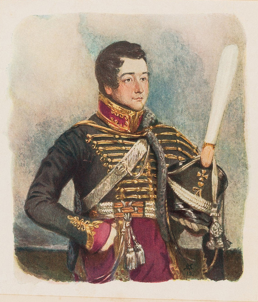 Detail of Alexander Griboyedov by Anonymous