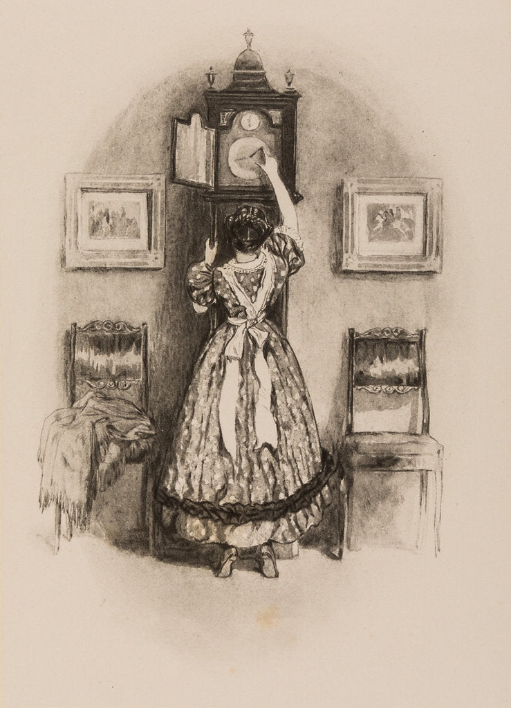 Detail of Illustration to the comedy Woe from Wit by Alexander Griboyedov, 1913 by Anonymous