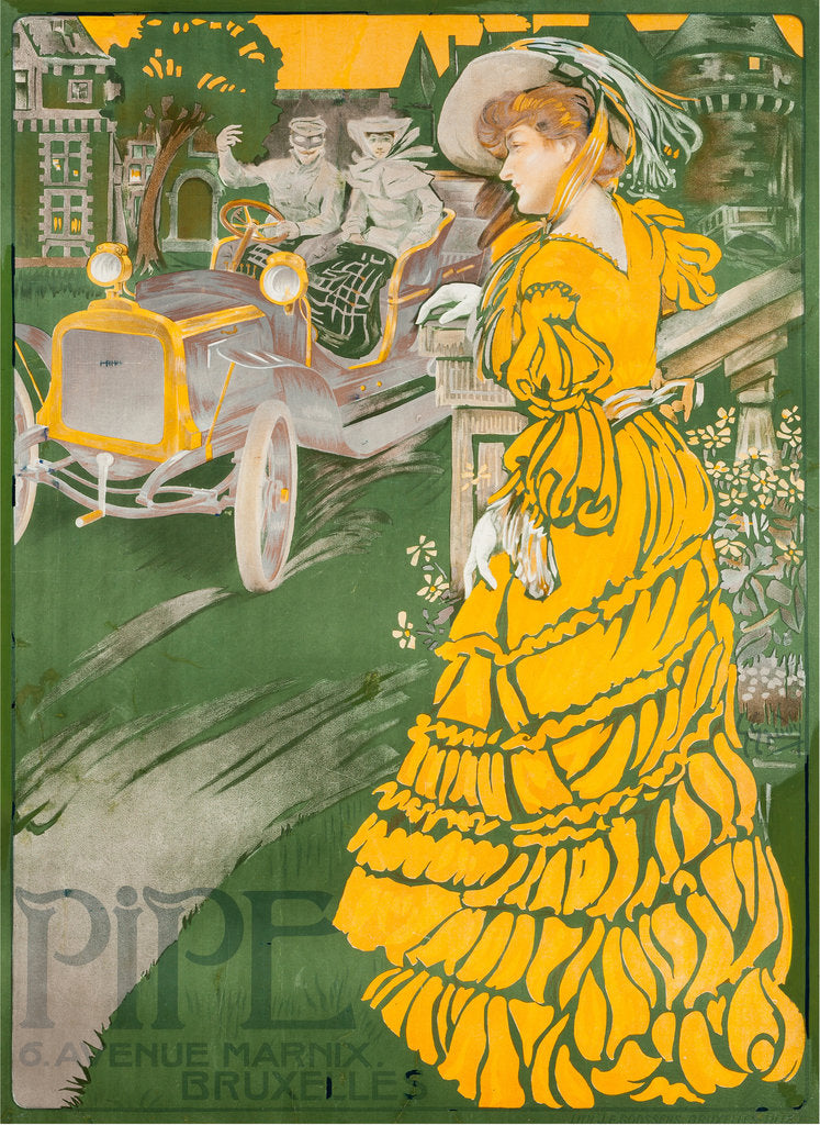 Detail of Pipe Automotive, c. 1900 by Anonymous