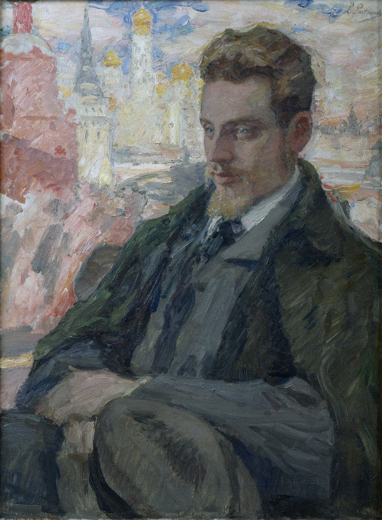 Detail of Portrait of the poet Rainer Maria Rilke, 1928 by Anonymous
