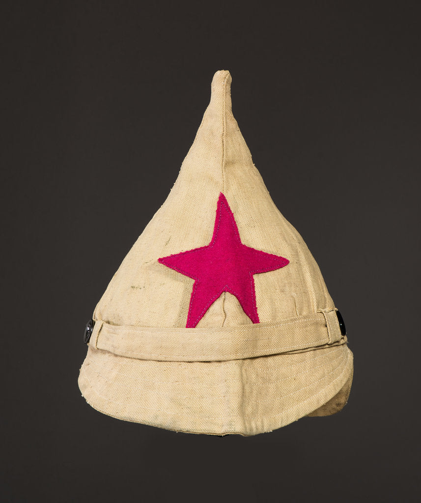 Detail of Budyonovka - Headgear of the Red Army, 1922 by Anonymous