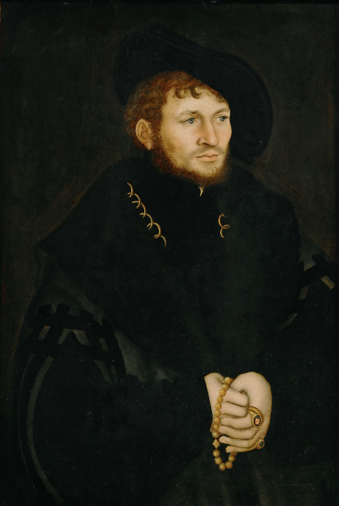 Detail of Portrait of Caspar von Köckeritz, c. 1527-1530 by Anonymous