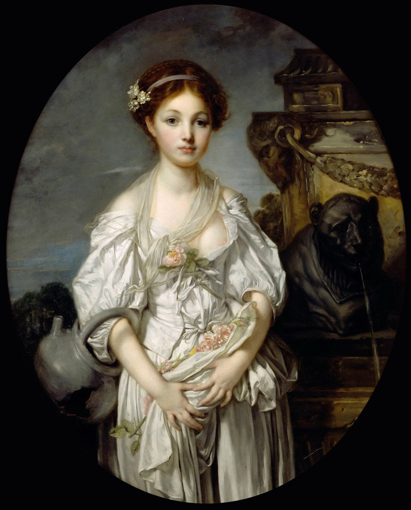 Detail of The Broken Pitcher, 1785 by Anonymous