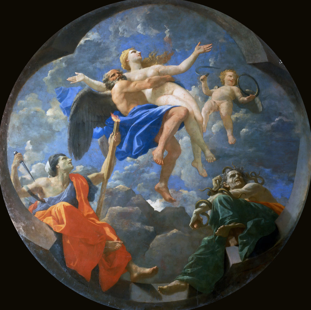 Detail of Time protecting Truth from the Attacks of Discord and Envy, 1641 by Anonymous