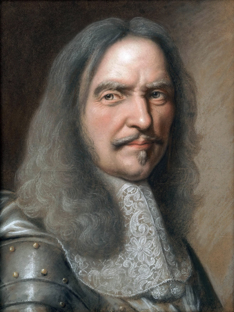 Detail of Marshal Henri de La Tour dAuvergne, vicomte de Turenne, 1660s by Anonymous