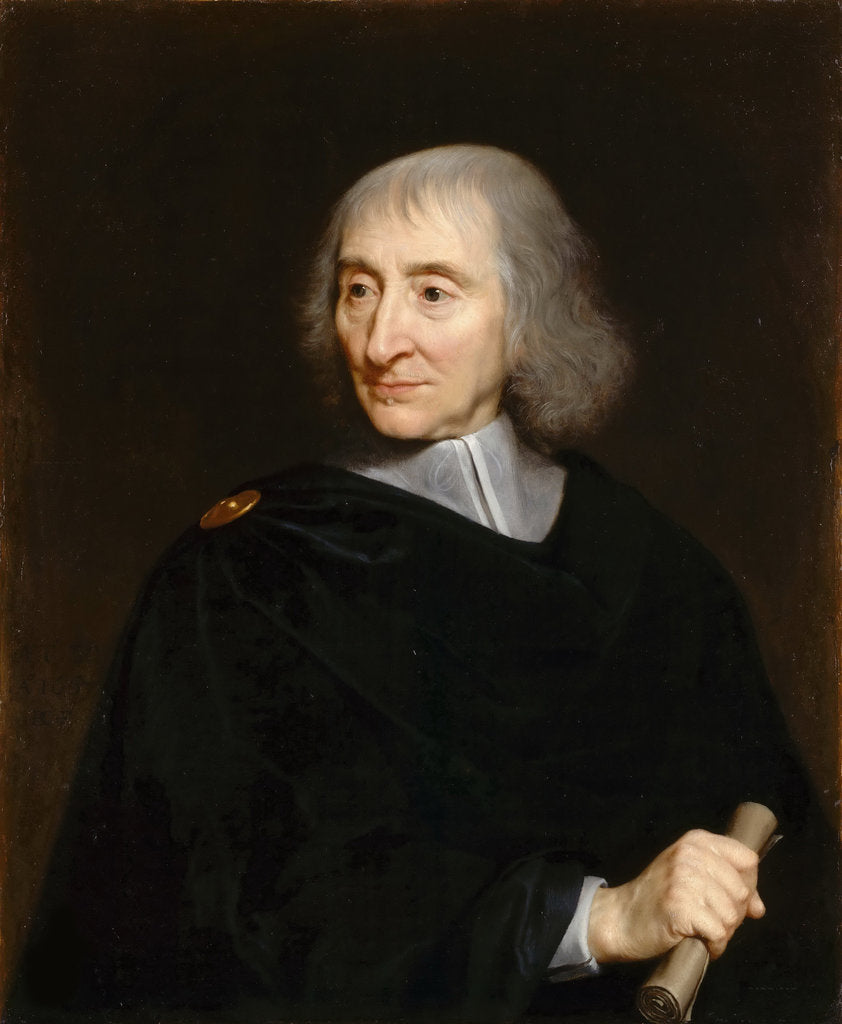Detail of Portrait of Robert Arnauld dAndilly, 1667 by Anonymous