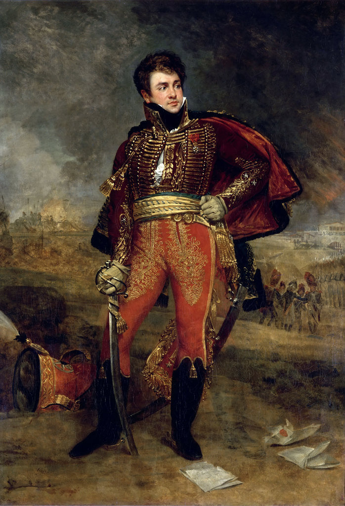 Detail of Portrait of General François Fournier-Sarlovèze, ca 1812 by Anonymous