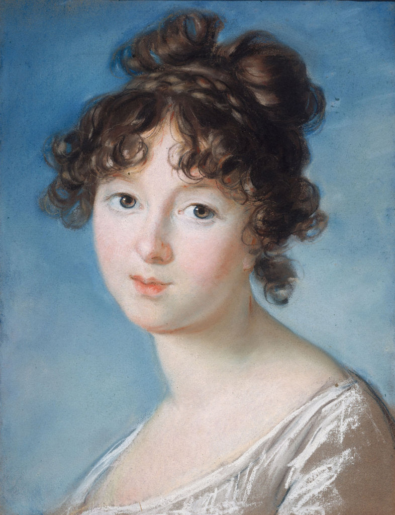 Detail of Princess Aniela Angélique Czartoryska, née Radziwill, c. 1801 by Anonymous