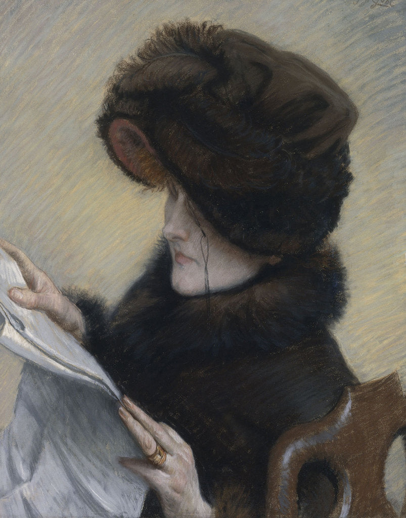 Detail of Le Journal, ca. 1883 by Anonymous