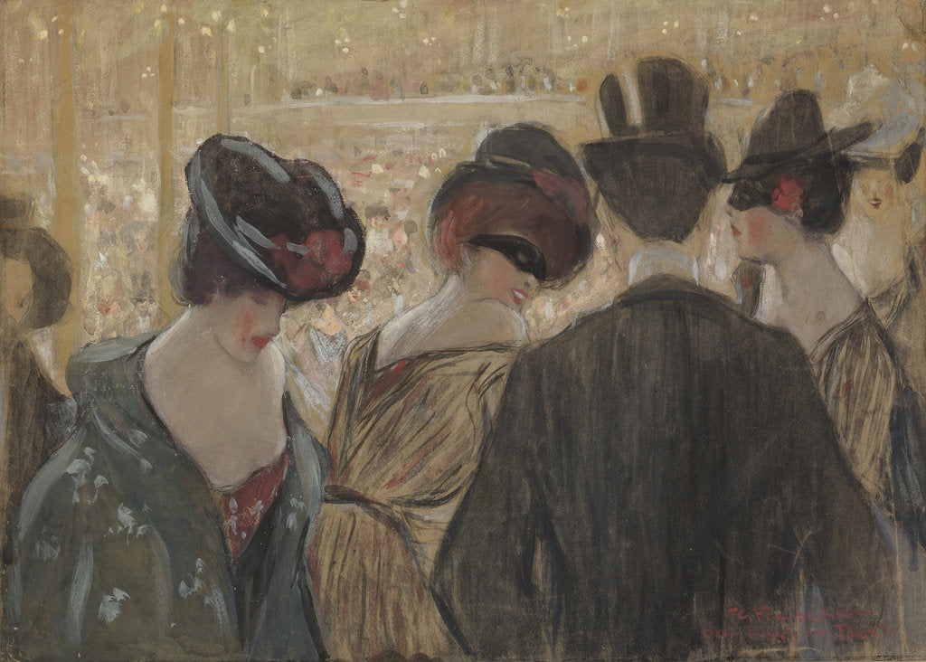 Detail of Bal Bullier, Paris by Anonymous