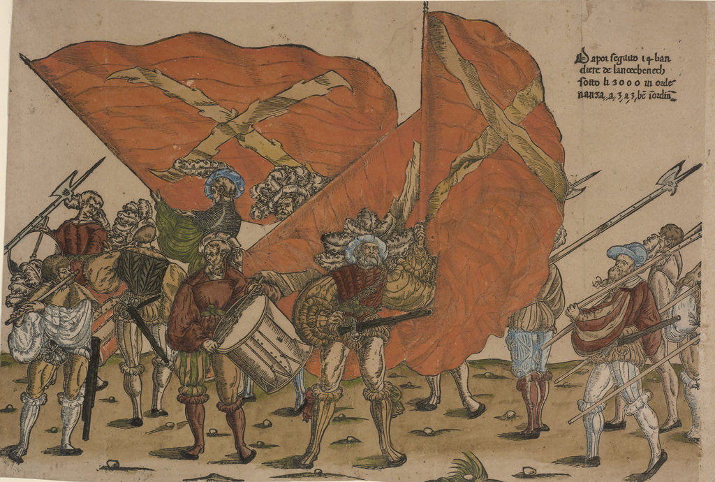 Detail of Ceremonial Procession in Bologna on 5 November 1529 by Anonymous