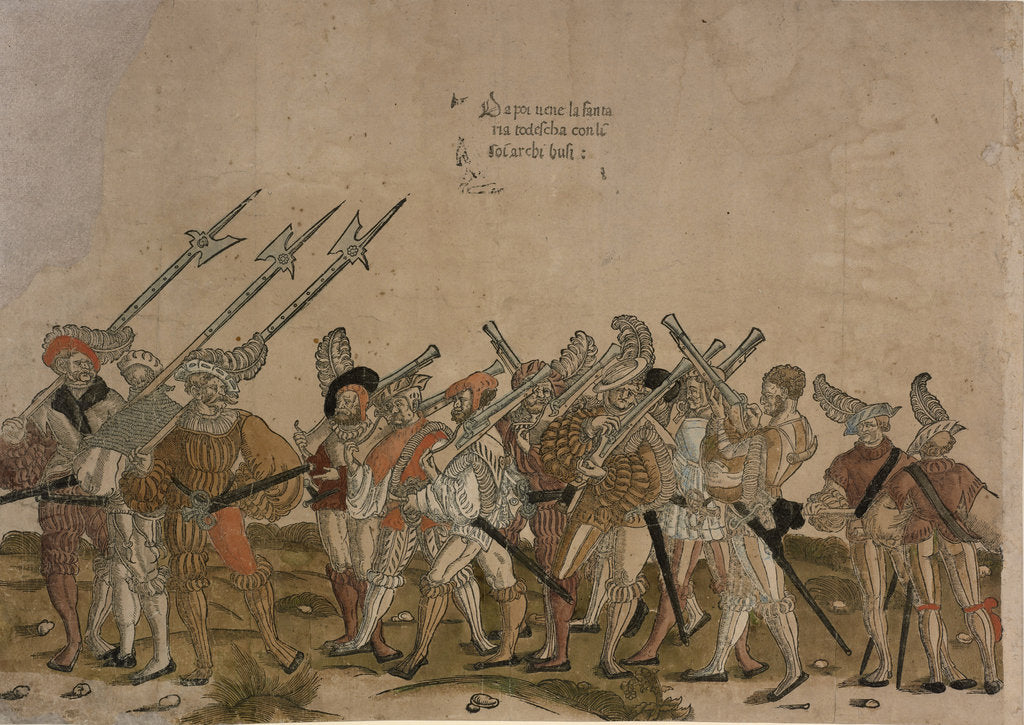 Detail of Ceremonial Procession in Bologna on 5 November 1529 by Anonymous