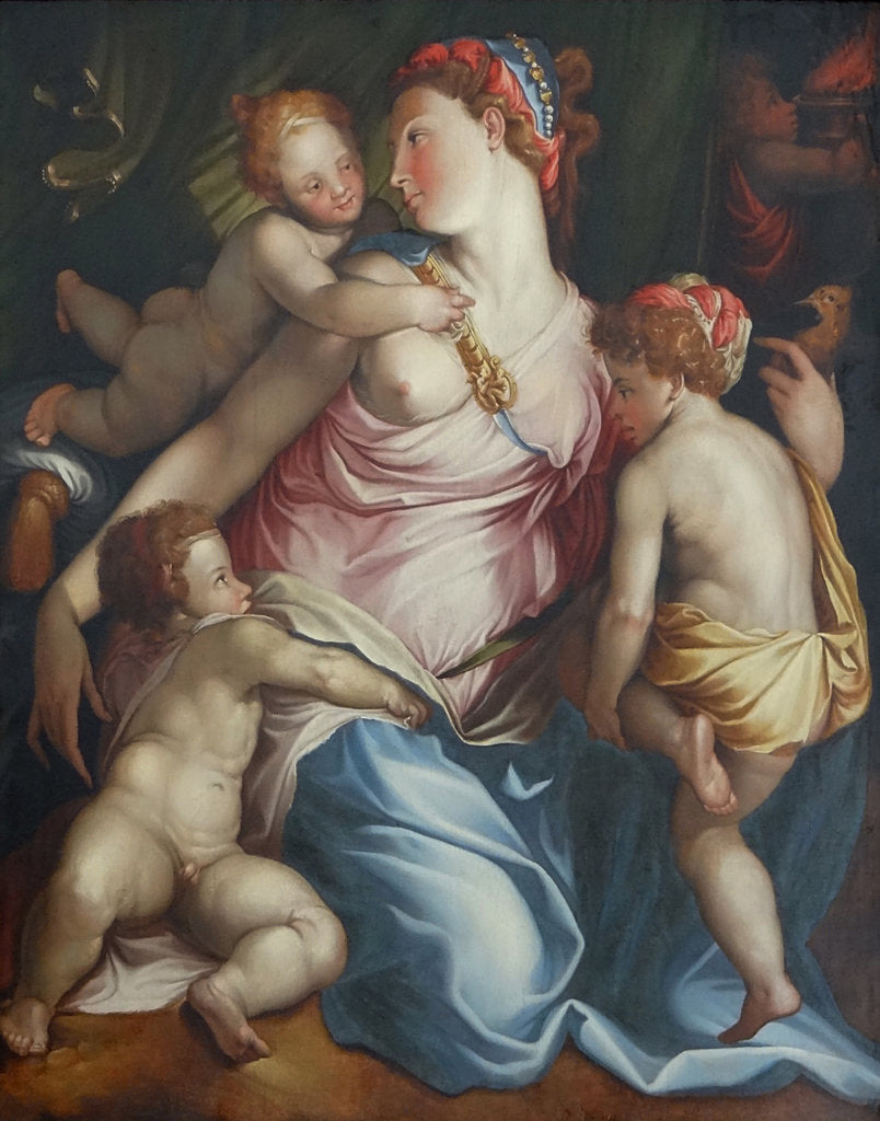 Detail of The Charity, c. 1550 by Anonymous