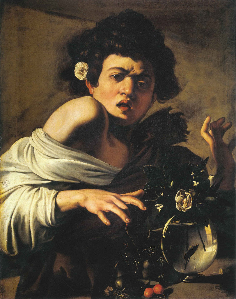 Detail of Boy bitten by a Lizard, 1596-1597 by Anonymous