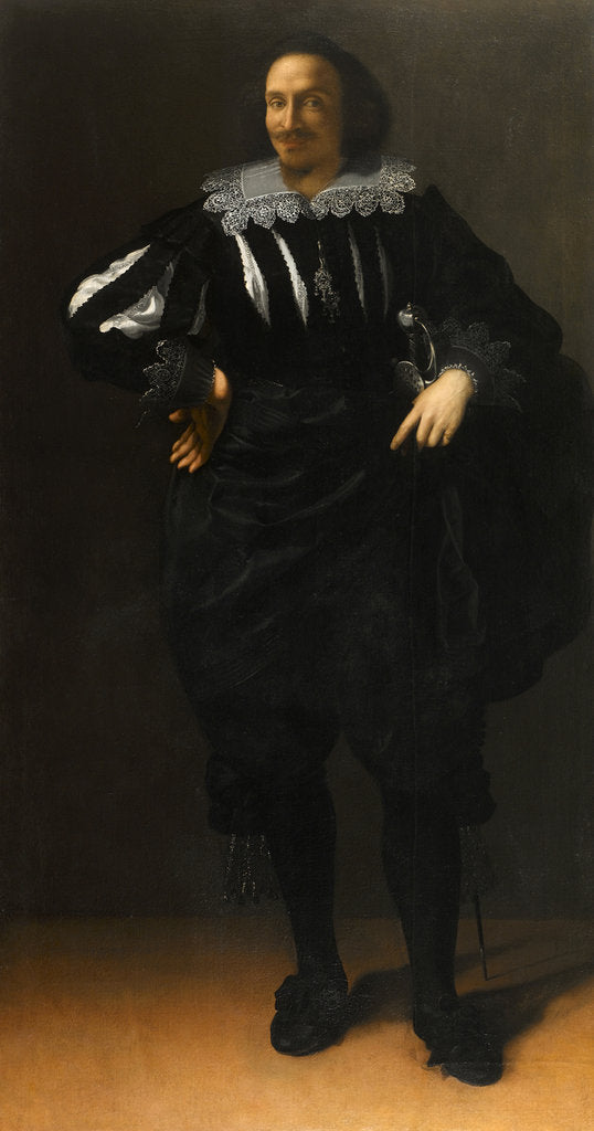 Detail of Portrait of Antoine de Ville, 1627 by Anonymous