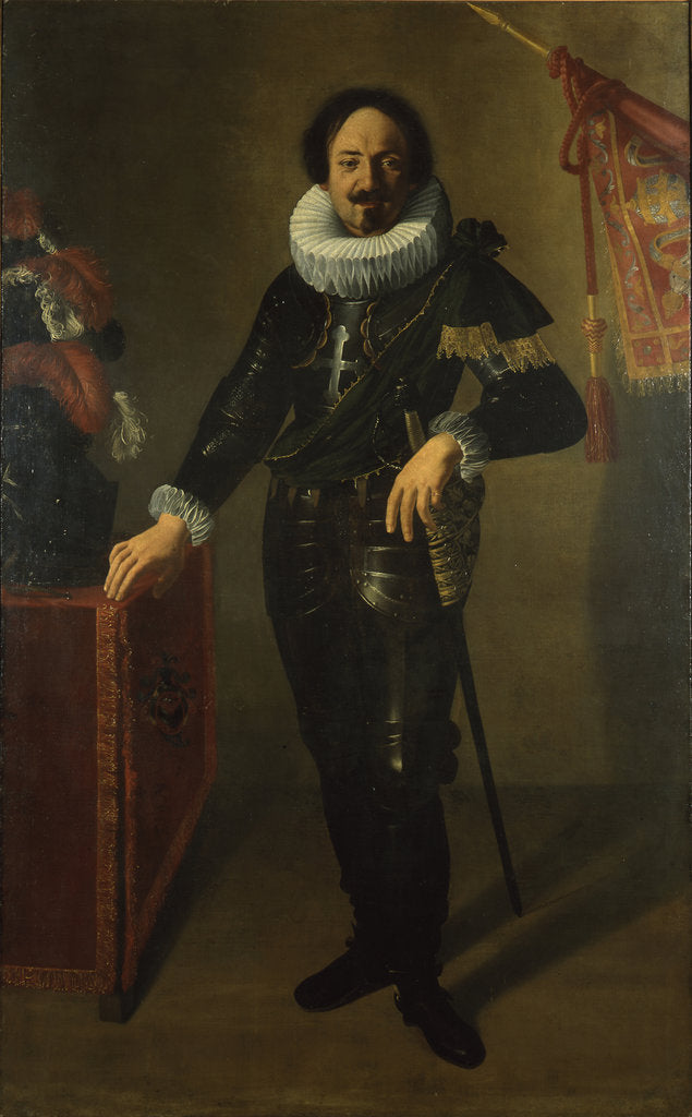 Detail of Portrait of a Gonfaloniere, 1622 by Anonymous