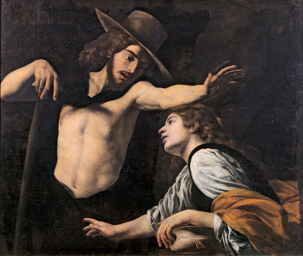 Detail of Noli me tangere, c. 1618 by Anonymous