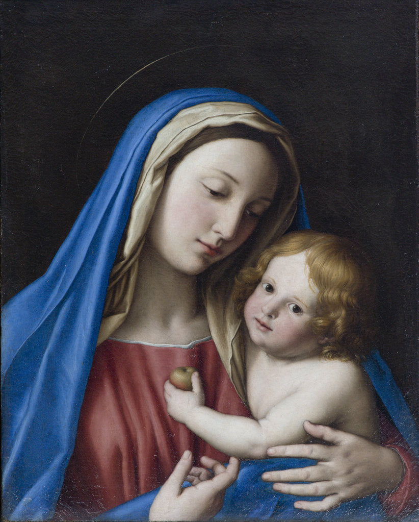Detail of The Virgin and Child by Anonymous