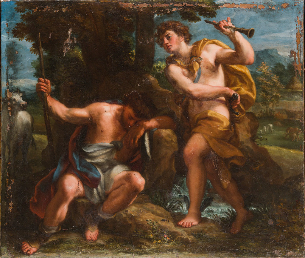 Detail of Mercury and Argus, 1716 by Anonymous