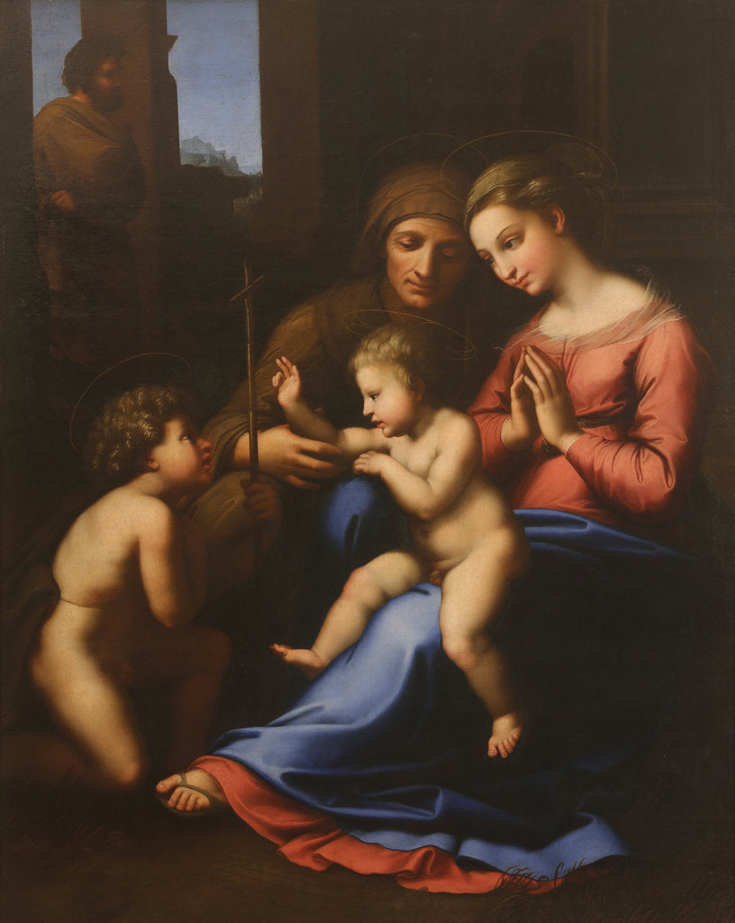 Detail of The Madonna del Divino Amore by Anonymous