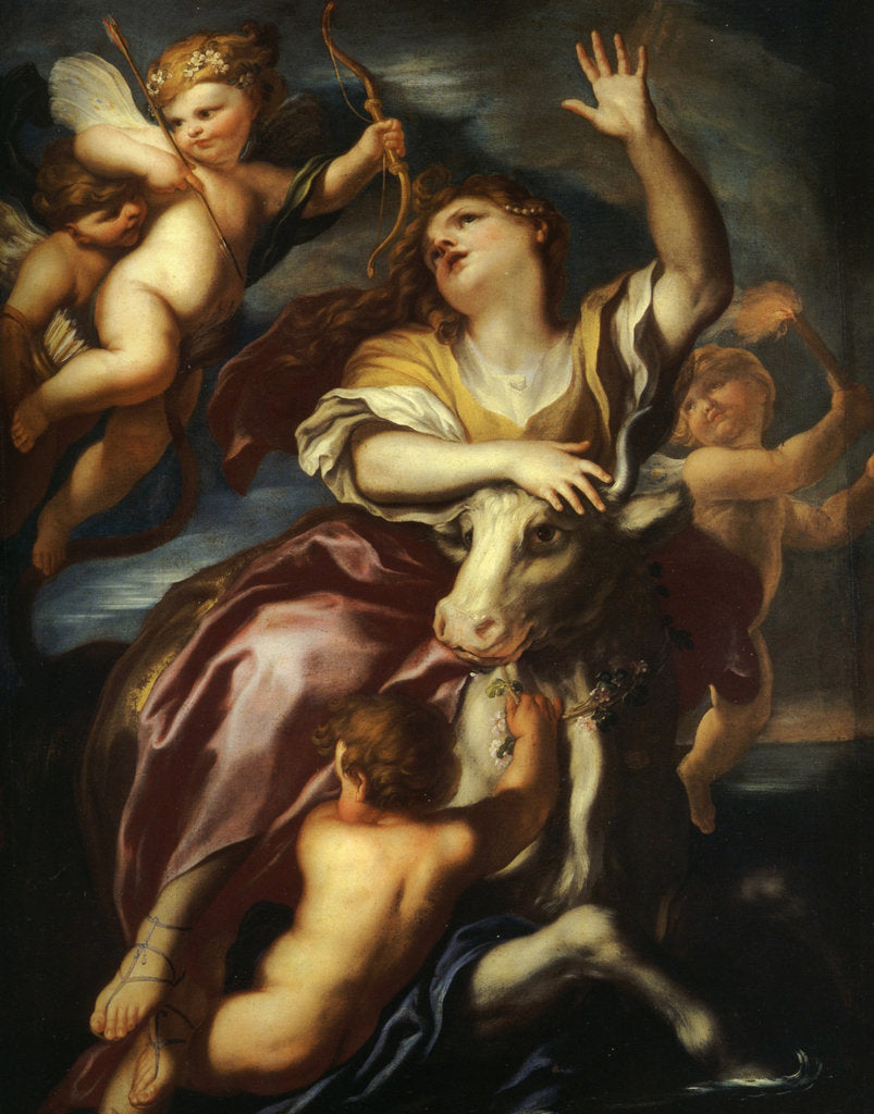 Detail of The Rape of Europa by Anonymous