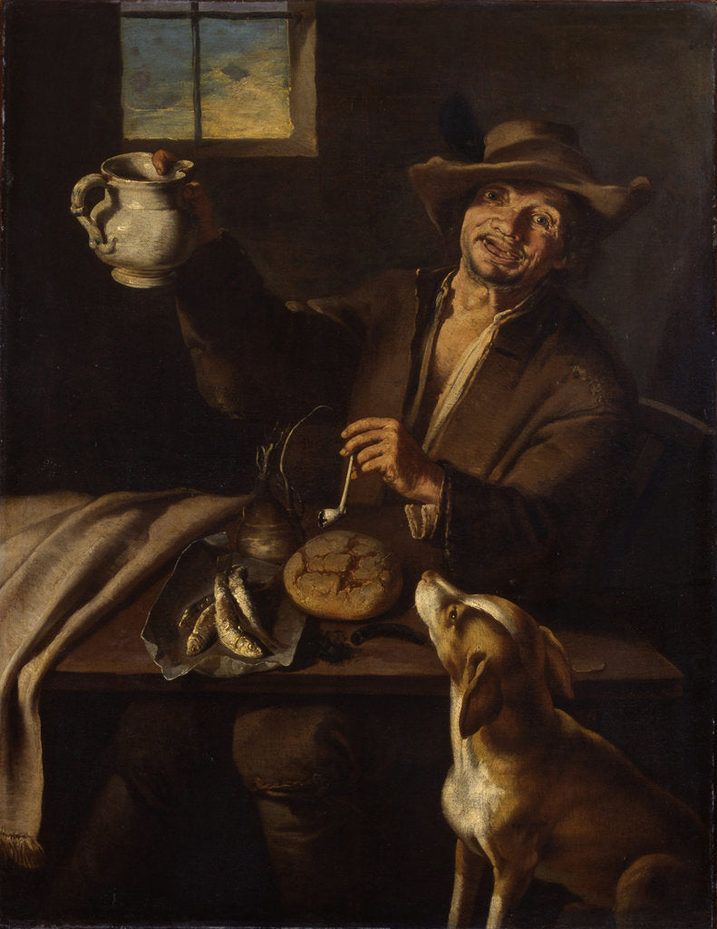 Detail of Drinker by Anonymous