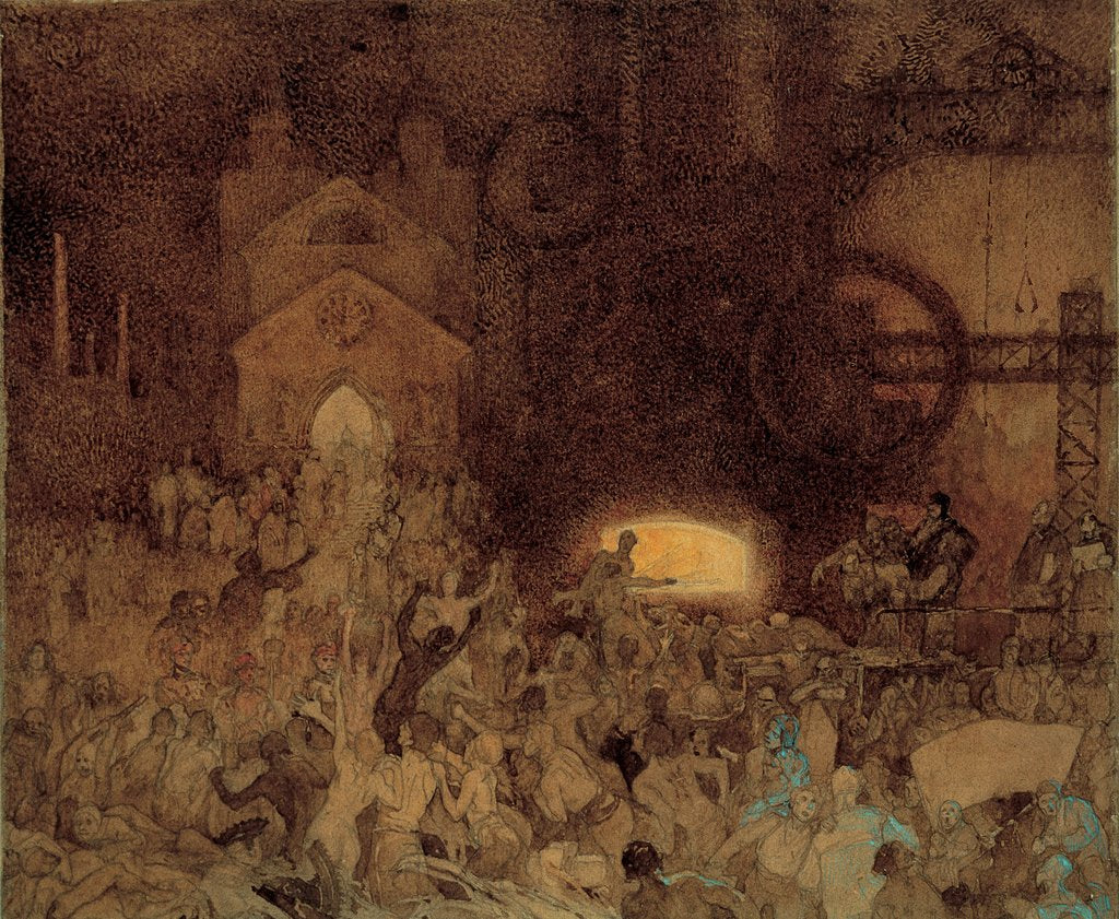 Detail of Study for The Age of Reason, 1936-1938 by Anonymous