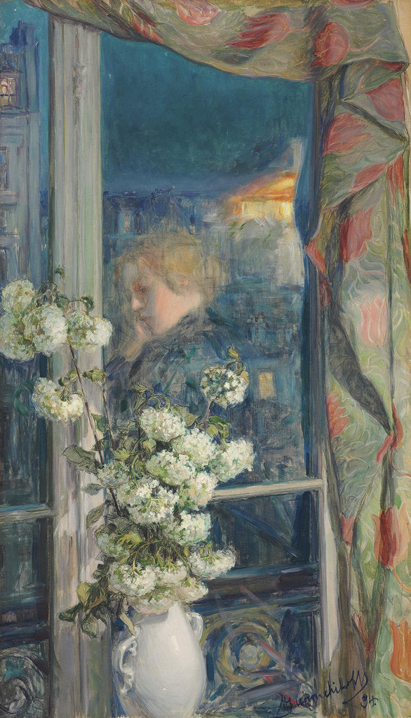 Detail of Reflection of an intimate world, 1894 by Anonymous