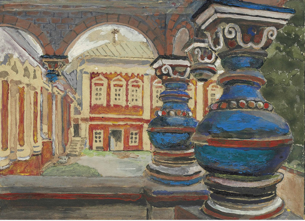 Detail of The Savvino-Storozhevsky Monastery near Zvenigorod by Anonymous