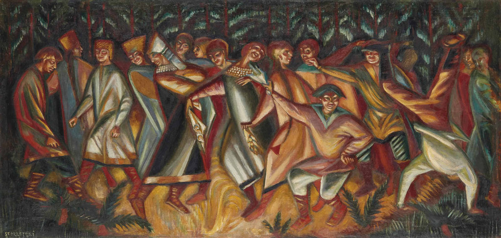Detail of Night on the Eve of Ivan Kupala by Anonymous