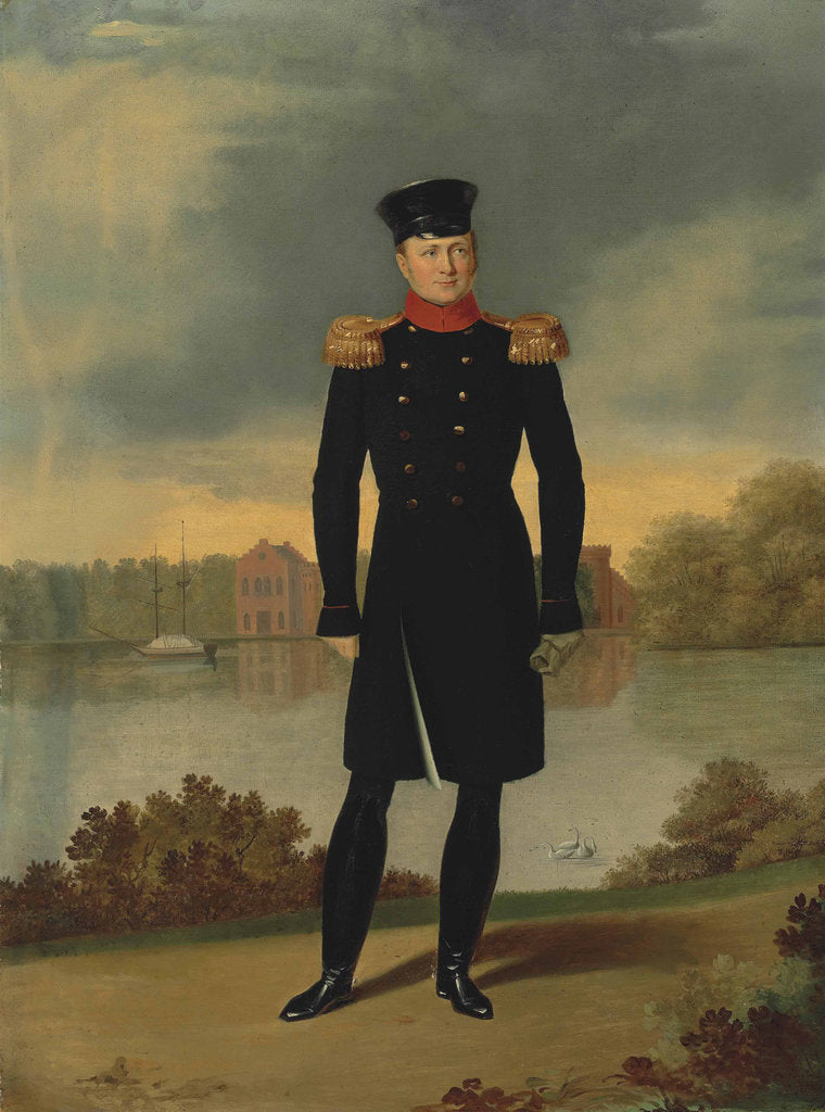 Detail of Portrait of Emperor Alexander I by Anonymous
