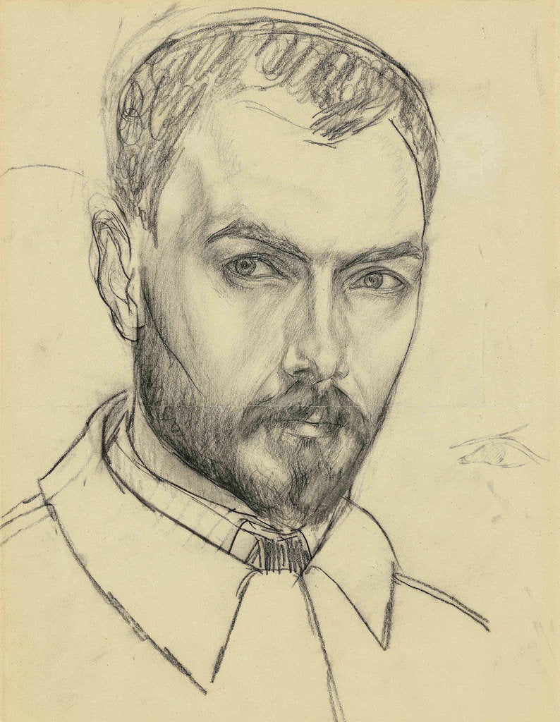 Detail of Self-Portrait by Anonymous