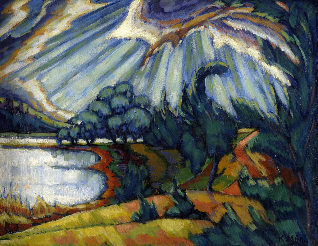 Detail of Pühajärv (Holy lake), 1918-1920 by Anonymous