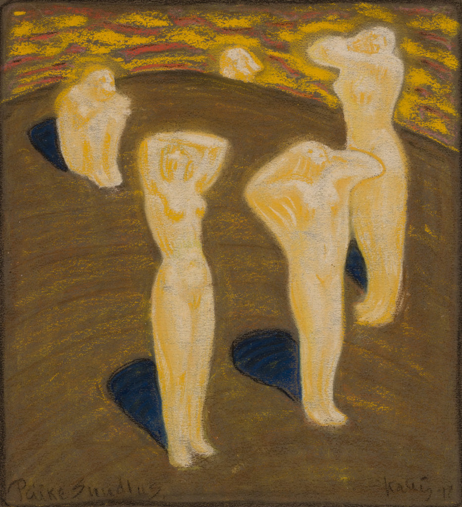 Detail of Sun Kiss, 1917 by Anonymous
